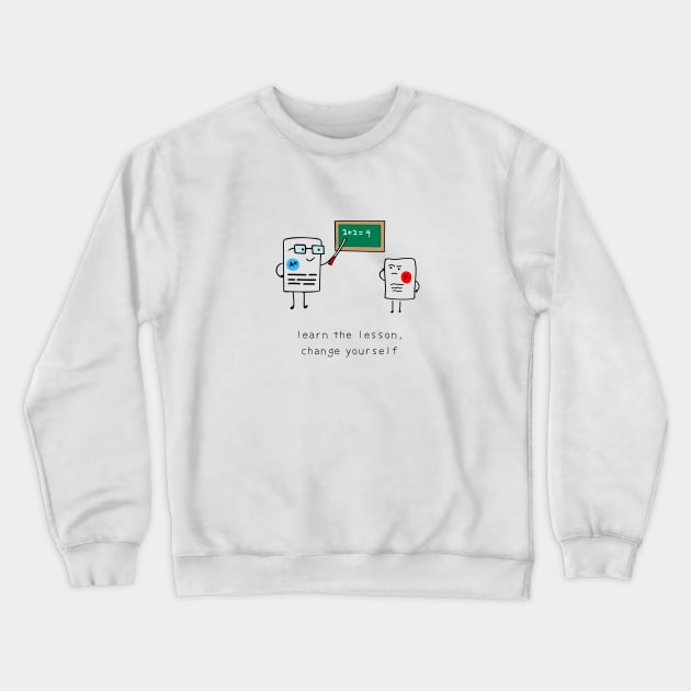 Failure is just a part of success Crewneck Sweatshirt by wordspotrayal